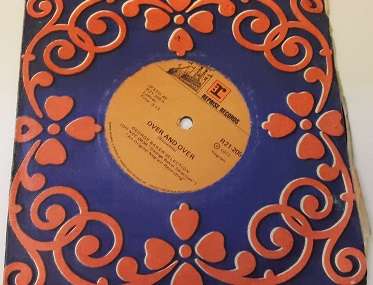 Vinyl Record  -  George Baker -  7 "  , Over and Over  , Midnight - vinyl in excellent condition