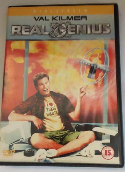 DVD movie  :  Real Genius  , good condition