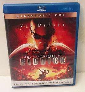 DVD movie  : Blu-Ray -    The Chronicles of Riddick , Vin Diesel