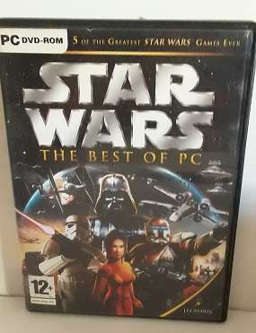 PC DVD ROM  -Star Wars 3 games