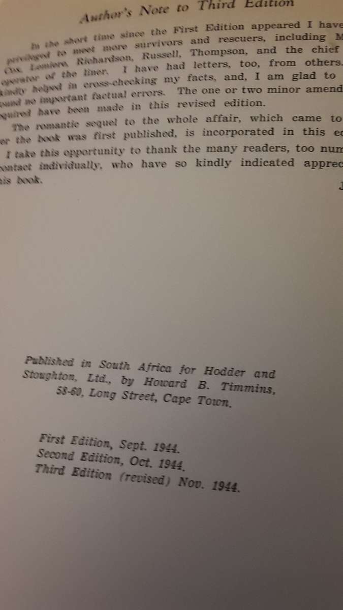 Book : Skeleton C  1944  - John H Marsh