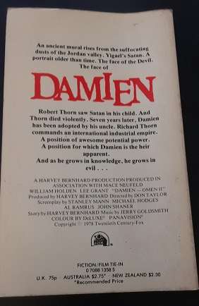 Book - Damien Omen 11 - Josph Howard
