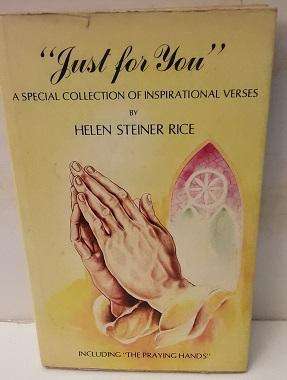 Books :    Just for You  Inspirational Verses by Helen Steiner Rice