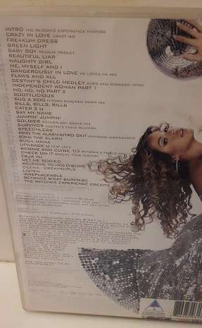 DVD music -   BEYONCE  Live - good condition