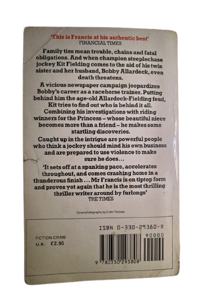 BOOK : Break In, Dick Francis