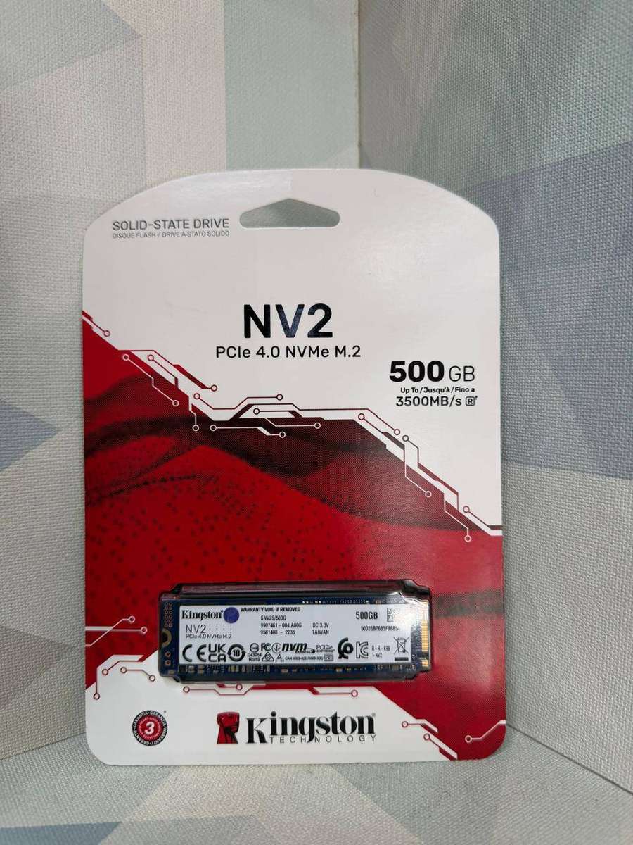 Kingston NV2 PCIe NVMe SSD Solid State Drive