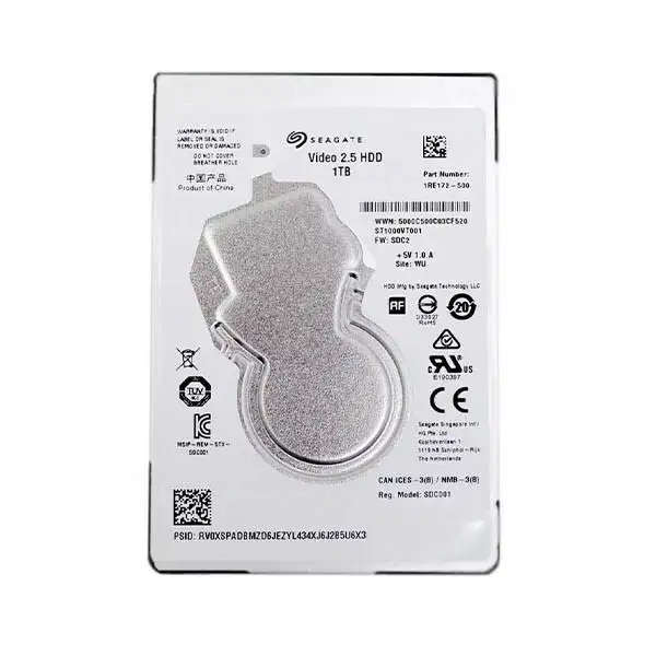 Seagate Video 2.5` 1TB Internal HDD