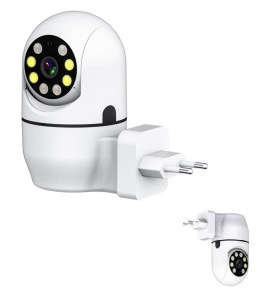 Smart Socket Camera Wireless LED Light Night Vision Motion Detection
