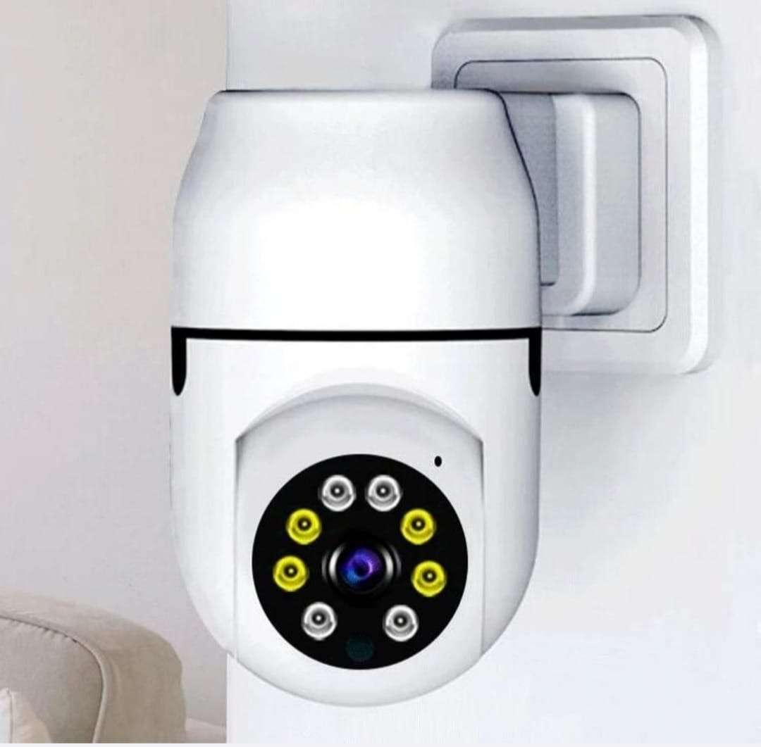 Smart Socket Camera Wireless LED Light Night Vision Motion Detection