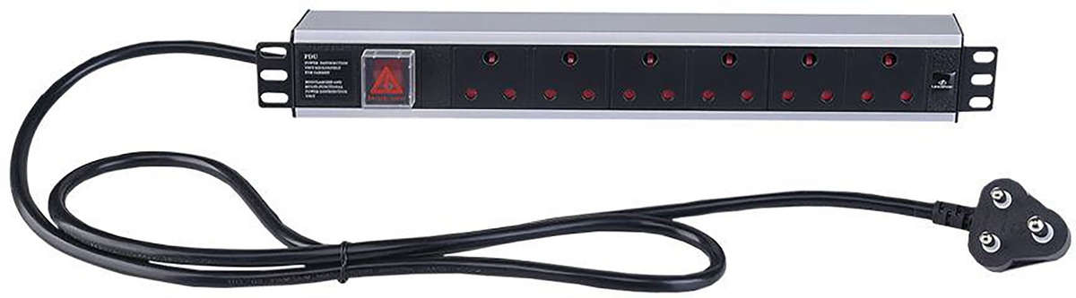 Multi Plug For Rack Switches & Outlets - 6 Way MultiPlug For a Network Cabnet was listed ...