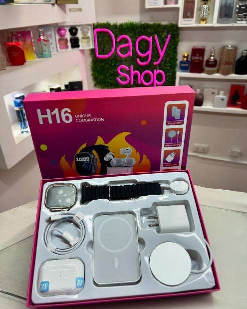 H16 Smartwatch - Ultra Mega Box set 5 in 1