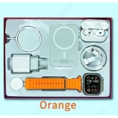 H16 Smartwatch - Ultra Mega Box set 5 in 1
