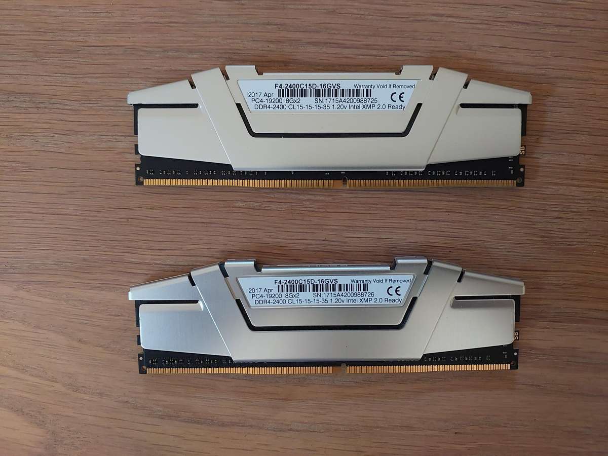 G Skill Ripjaws V DDR4-2400 CL15-15-15-35 1.20V 16GB (2x8GB)