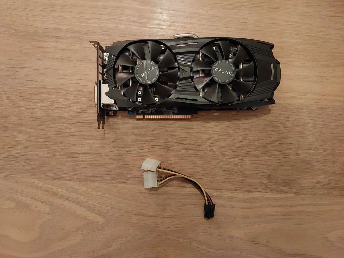 Galax GeForce GTX 1060 EXOC 6GB GDDR5 PCI-E 3.0 Desktop Graphics Card