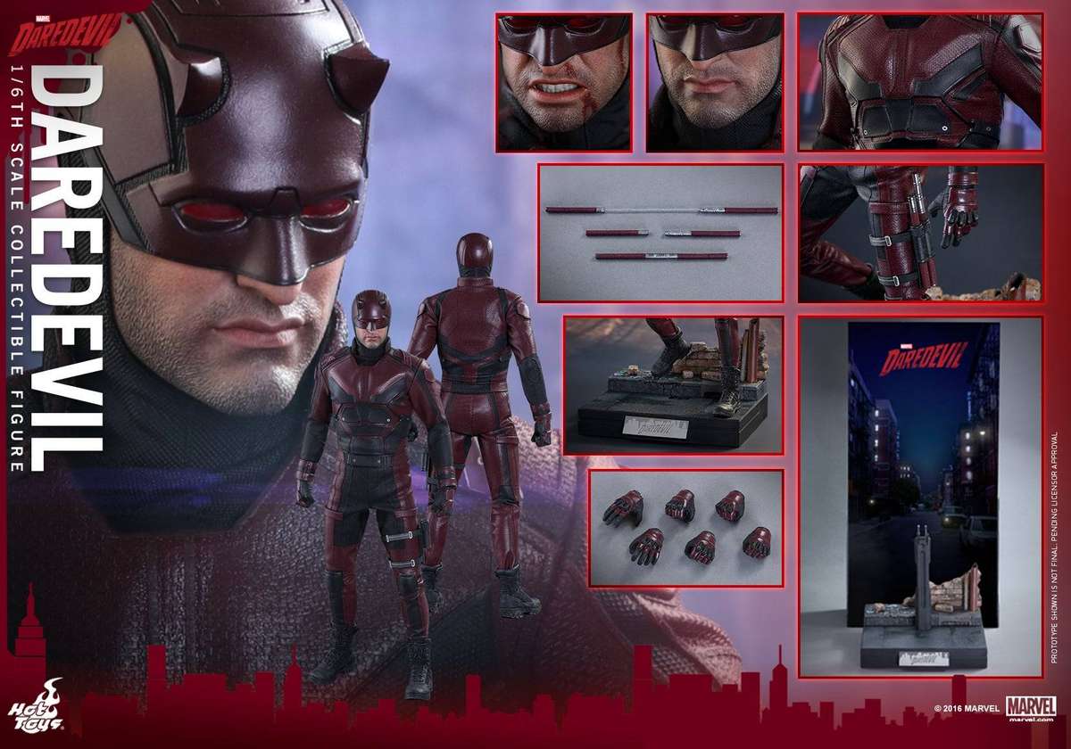 Hot Toys TMS003 Netflix Daredevil 1/6th Scale Collectible Figure