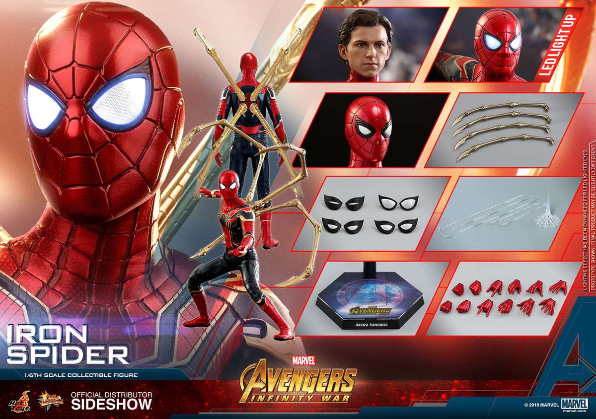 Hot Toys: Avengers: Infinity War - Iron Spider 1/6 Scale Collectable Figurine