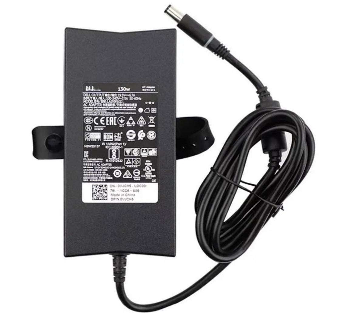 Dell 130W 19.5V 6.7A 3-Pin/Big Round Pin OEM Charger