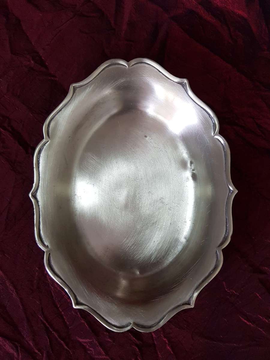Vintage Antique Silver Plated Van Riebeeck Plate E.P.N.S