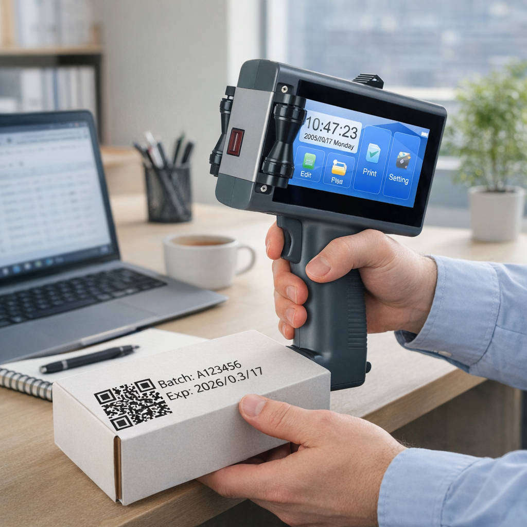 VEVOR GoPrinter 12.7mm Handheld Printer  Complete Kit