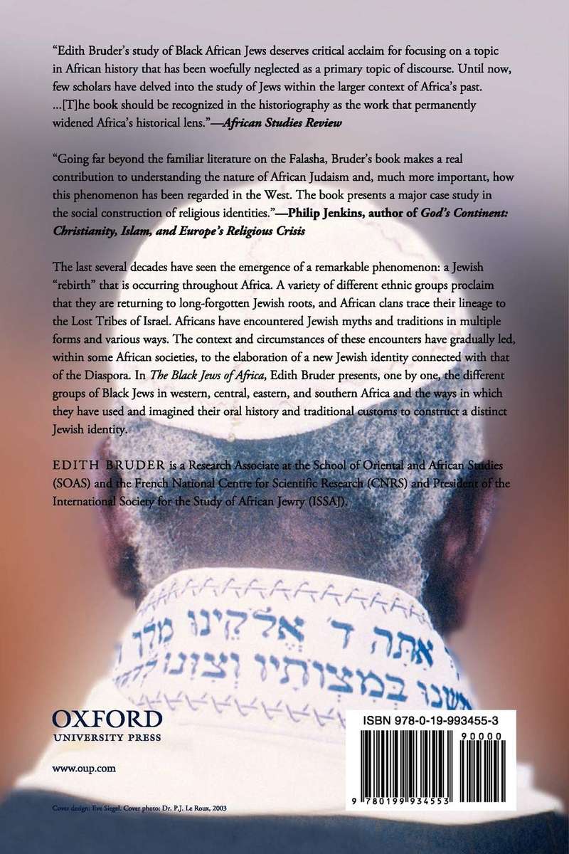 The Black Jews of Africa: History, Religion, Identity by Edith Bruder