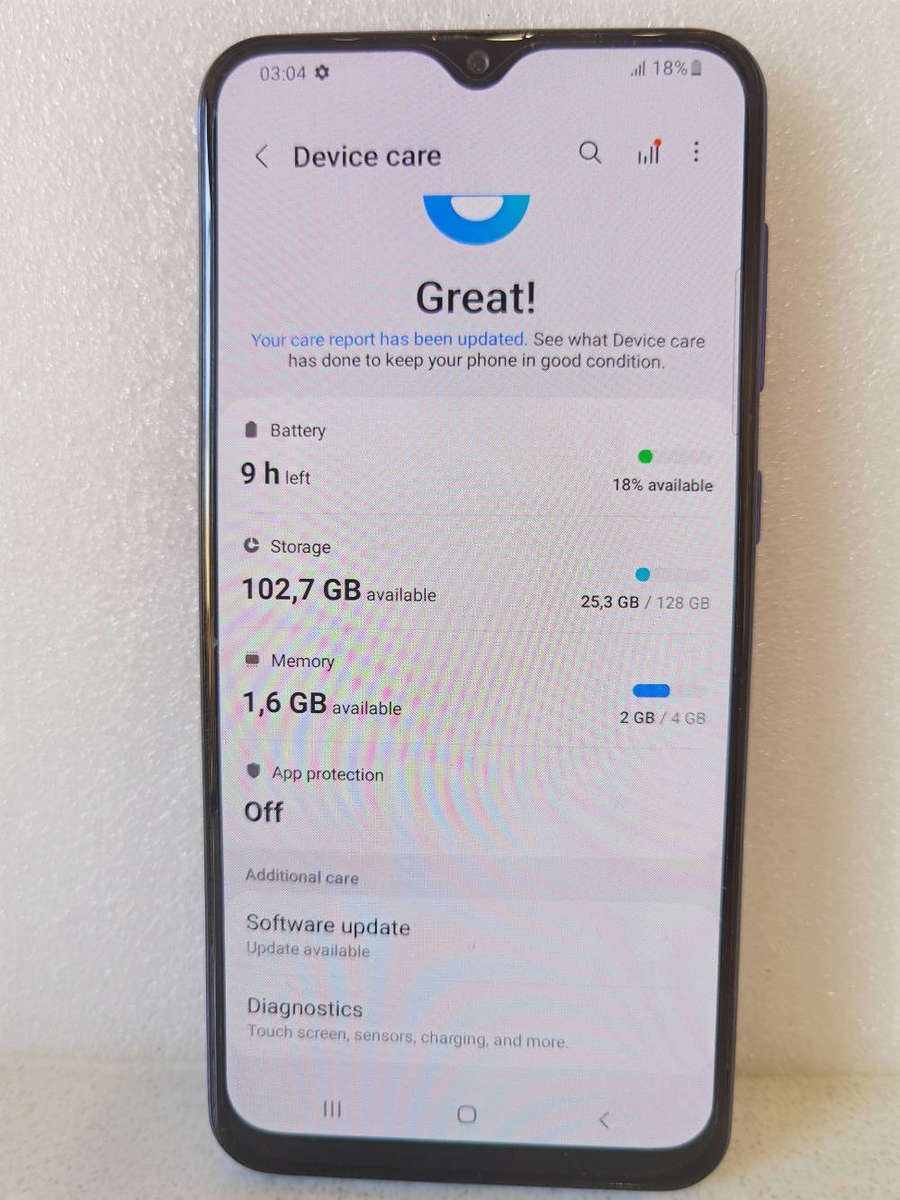 Samsung A30s, SM-A307FN