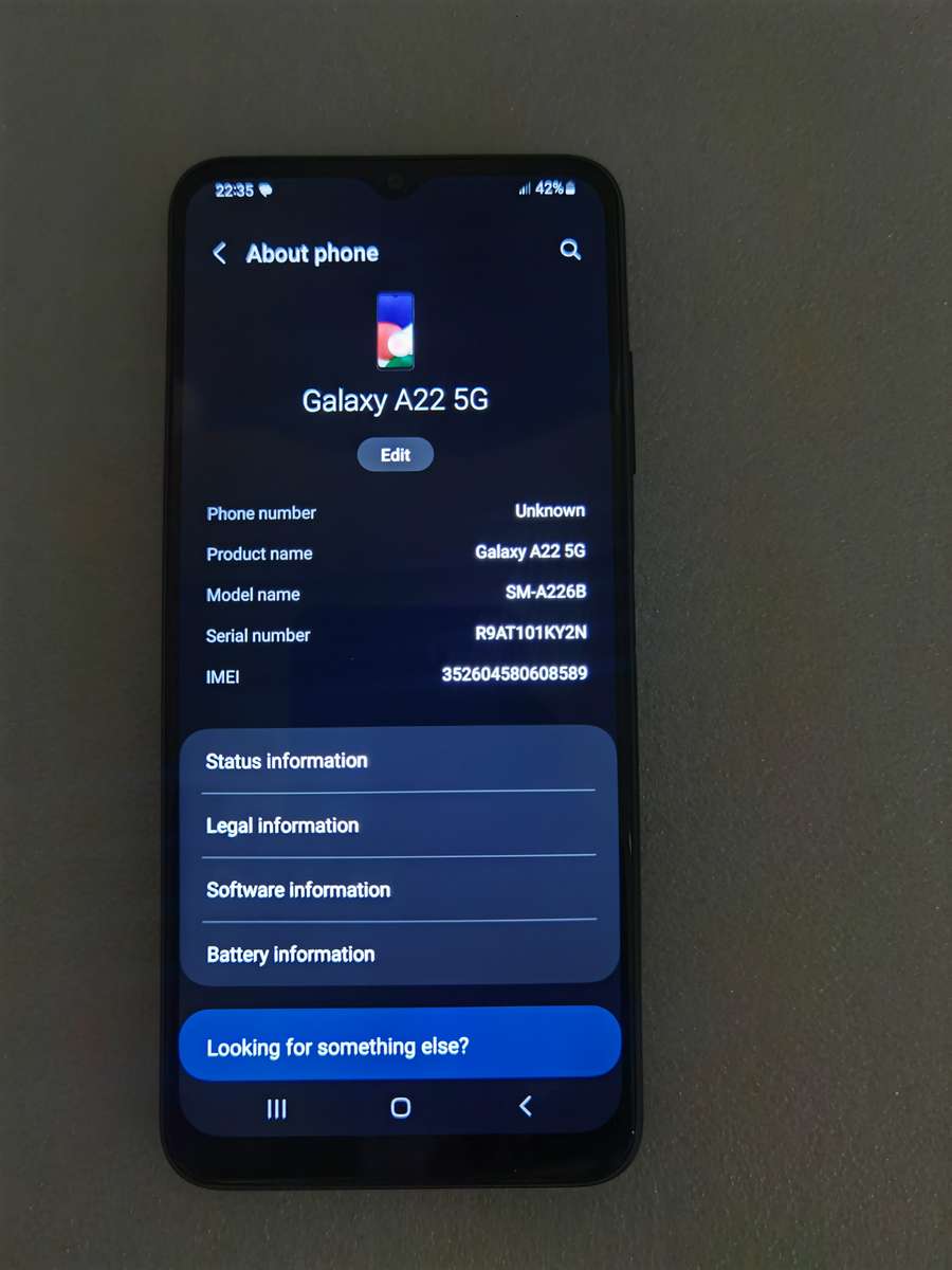 Samsung A22 SM-A226B
