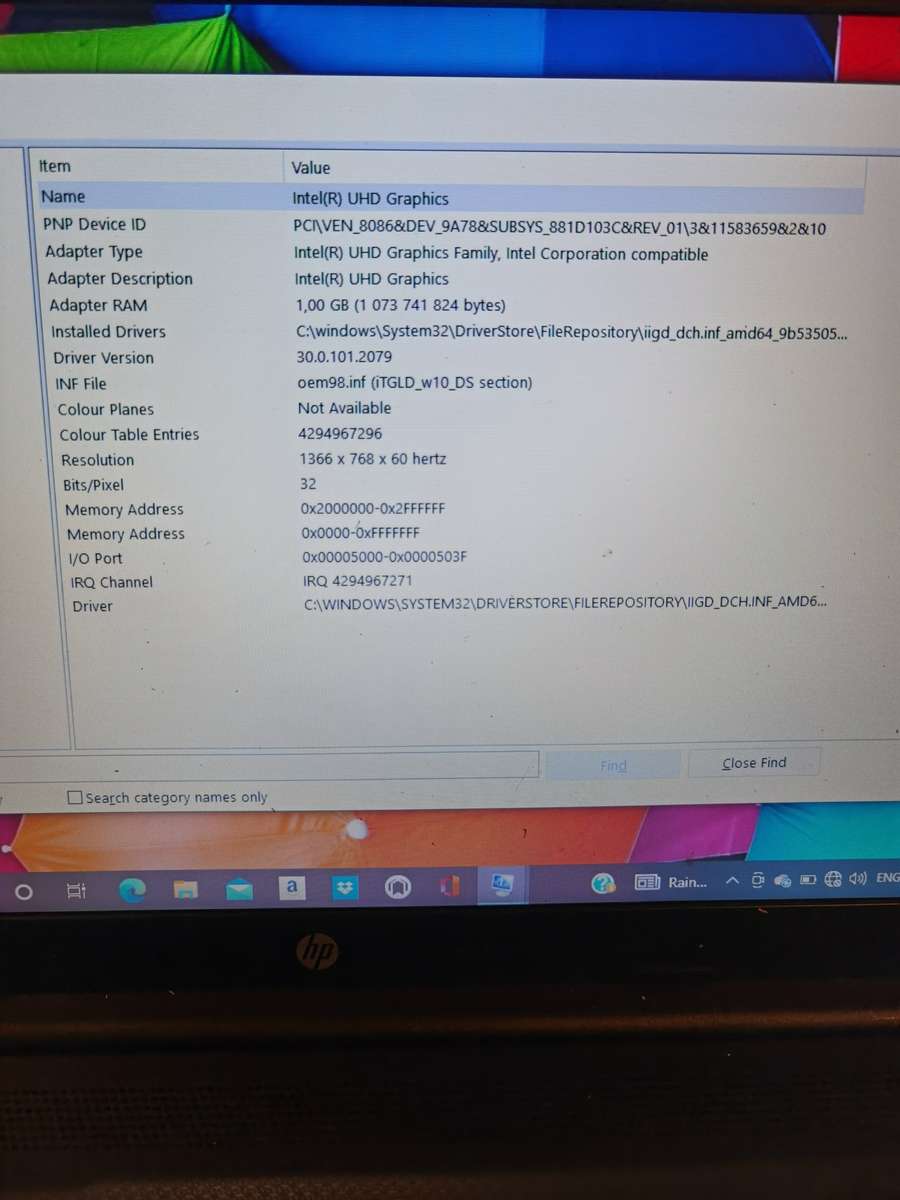 HP  15-dw3xxx Laptop corei3-11th gen 15.6"