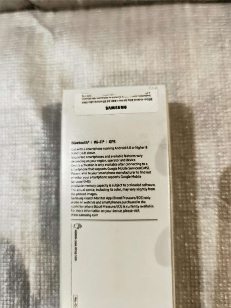 samsung watch 5 sm-r900 40mm