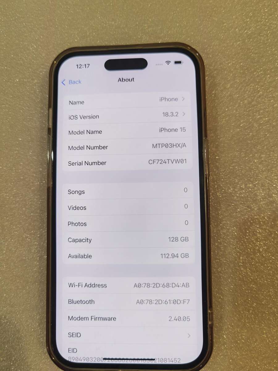 IPHONE 15 128GB A3090