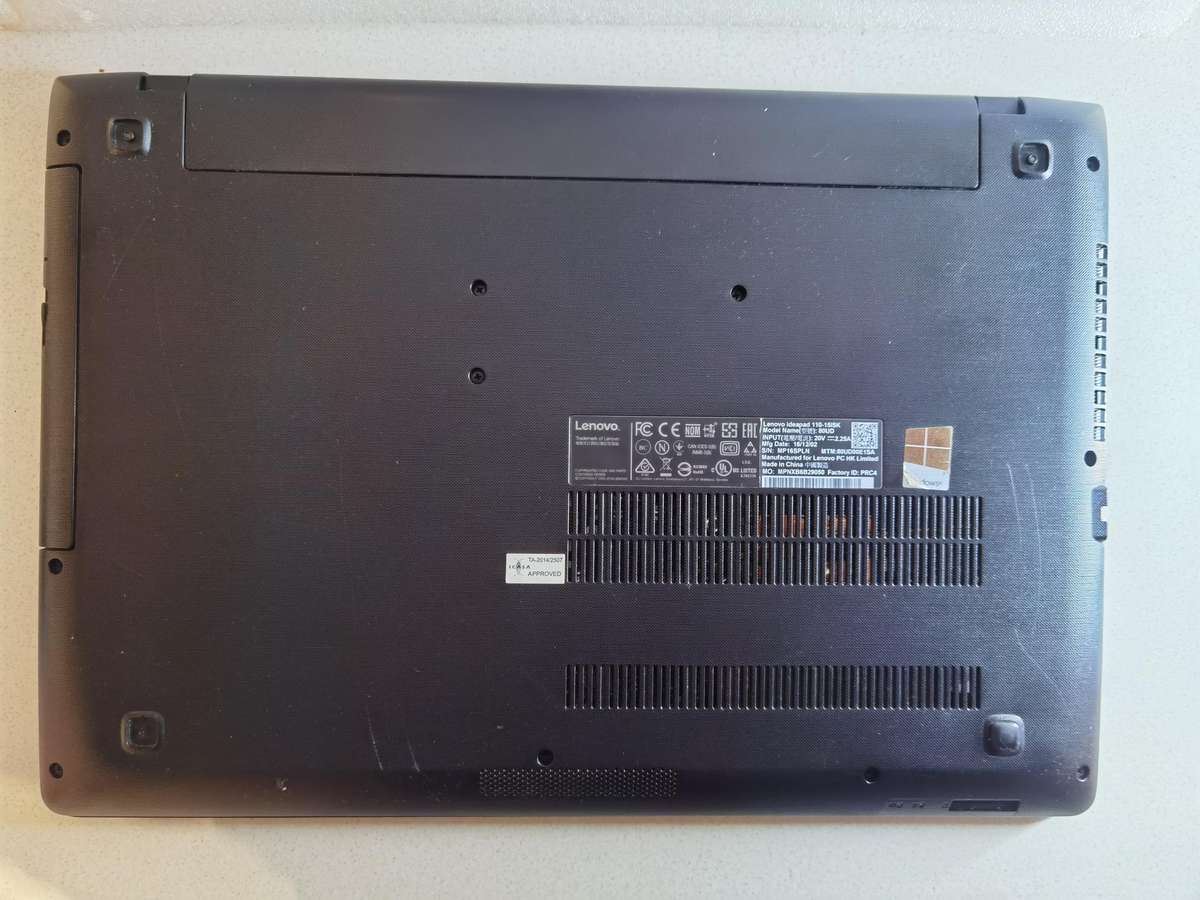 lenovo ideapad 110 80UD  corei3 6th generation