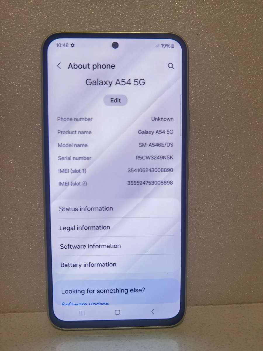SAMSUNG A54 sm-a546e/ds