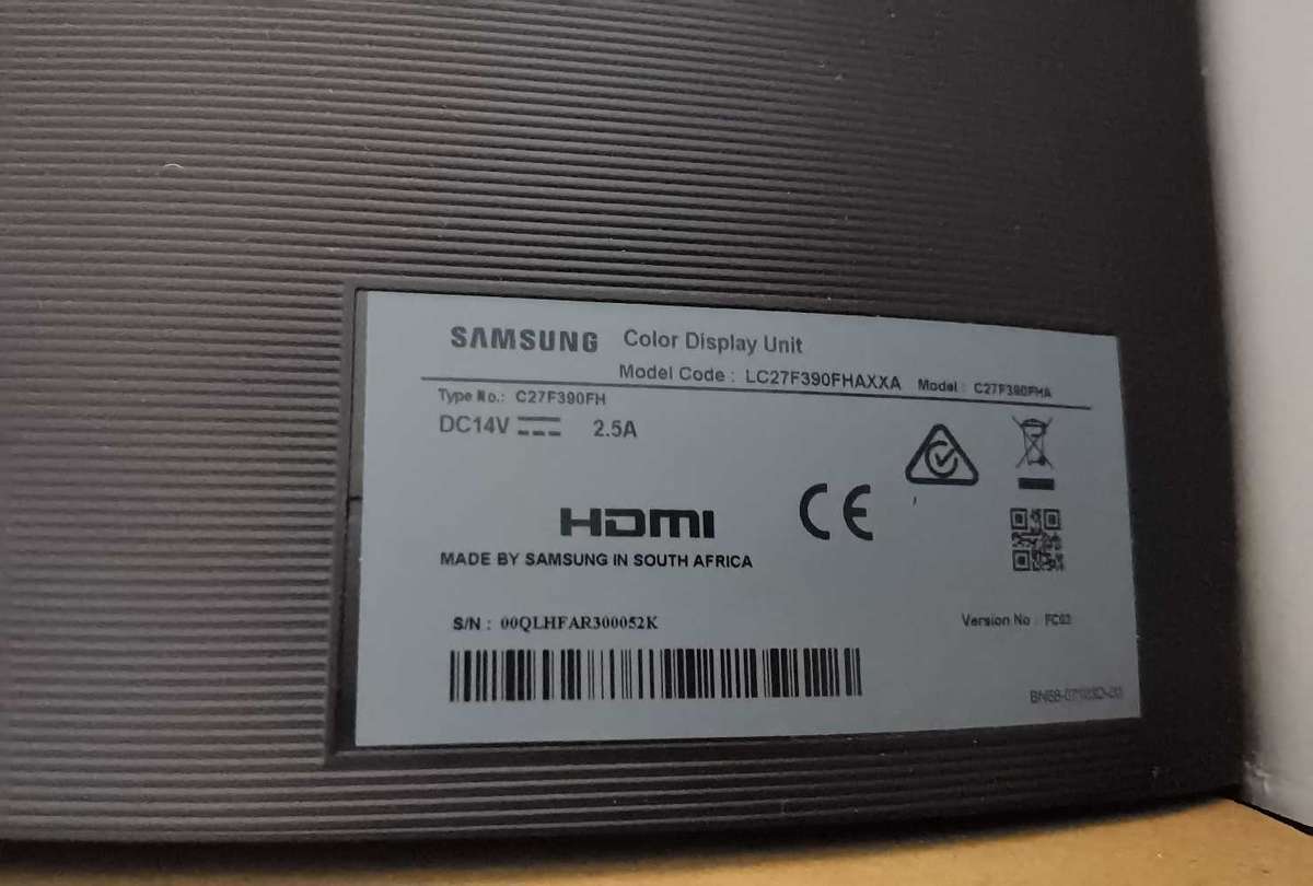 Samsung curve monitor