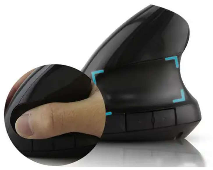 Wireless Vertical Ergonomic Optical Mouse