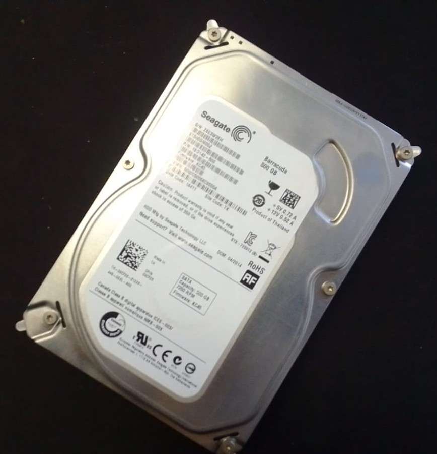 SEAGATE 500GB 3.5" (DESKTOP) HARD DRIVE