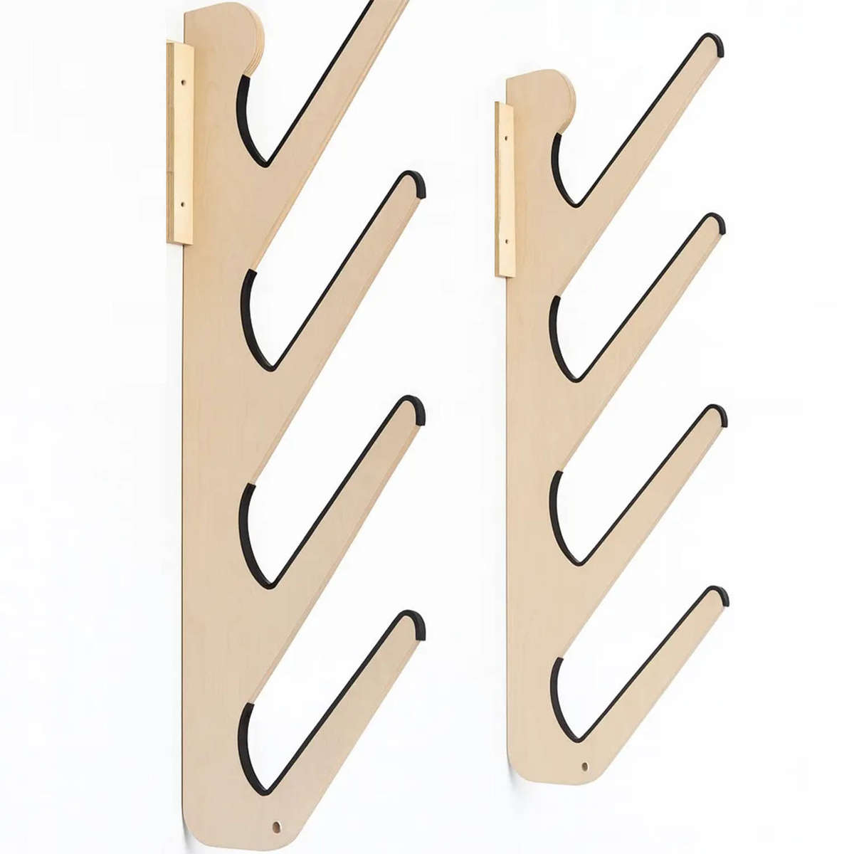 Dougy 4 Board Surfboard Rack  Wall Mounted Storage | Rack & Roll