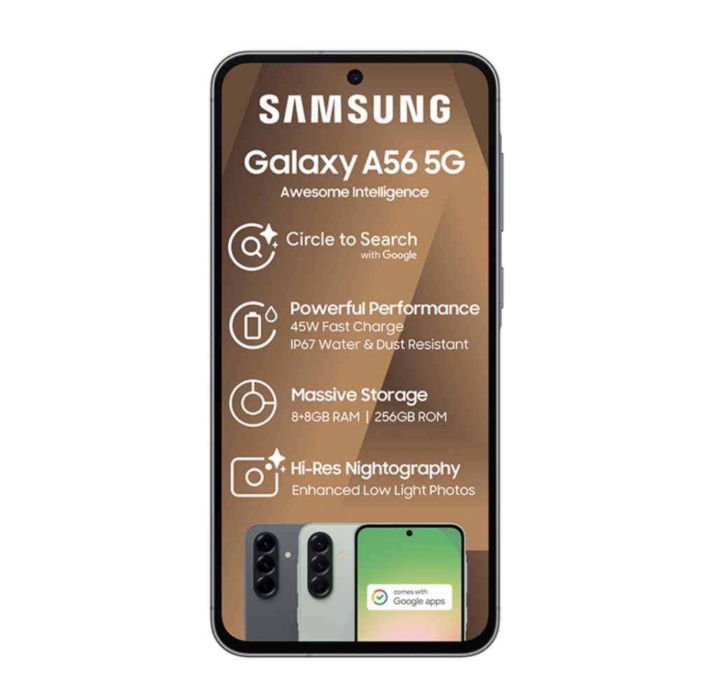 Samsung Galaxy A56 5G Dual Sim 256GB - Graphite