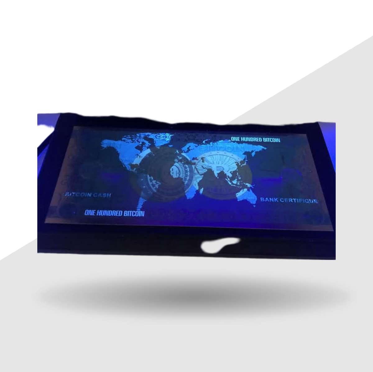 Certified 100 Bitcoin Collection Banknotes