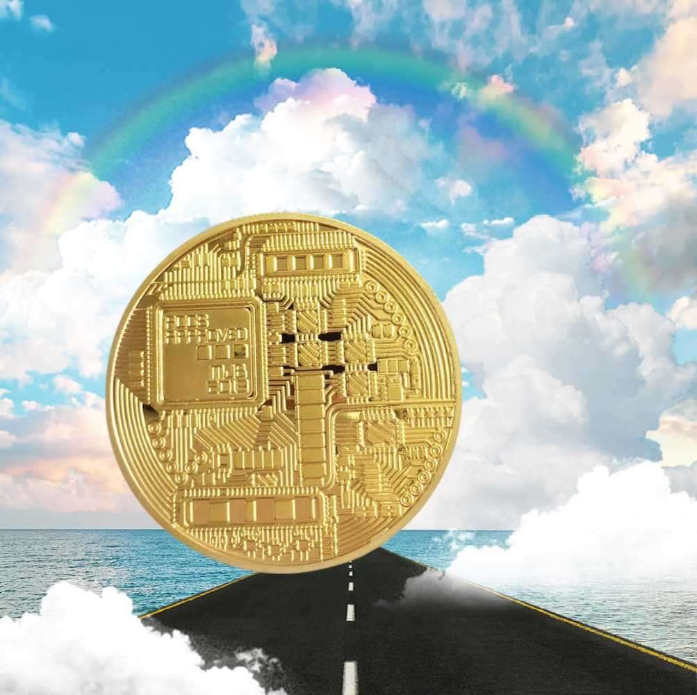Bitcoin collection commemorative coin