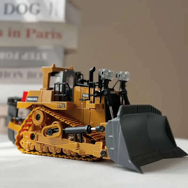 RC Bulldozer  Construction Vehicle with Lights & Sounds