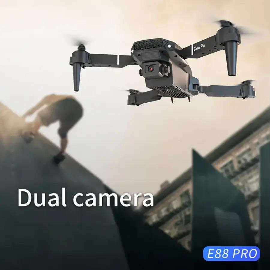 E88 Dual Camera Drone