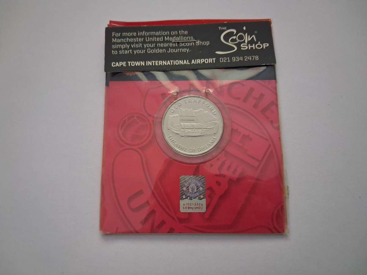 Old Trafford Theatre of Dreams 1997 Manchester United Collectors Medal