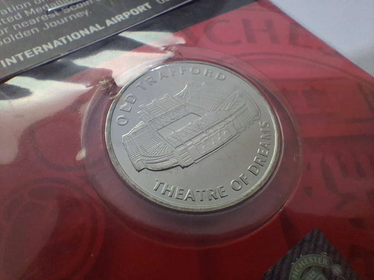Old Trafford Theatre of Dreams 1997 Manchester United Collectors Medal