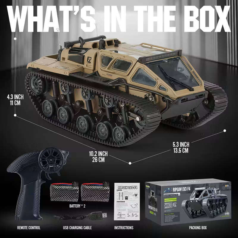 Ripsaw EV3-F4 RC Tank - The Beast!