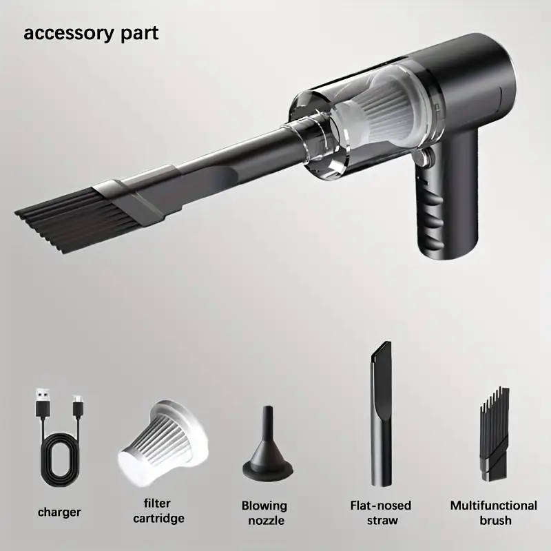Rechargeable Mini Vacuum & Blower Combo