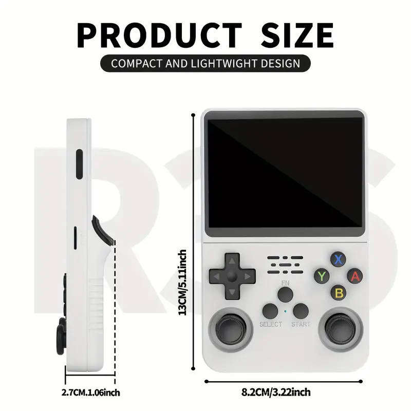 R36S-Type Retro Handheld Console  Open Source Power for True Enthusiasts