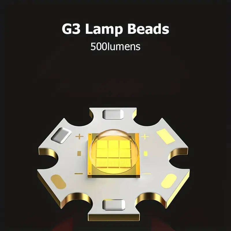 SMILING SHARK 617A Ultra Bright LED Flashlight + Powerbank Combo