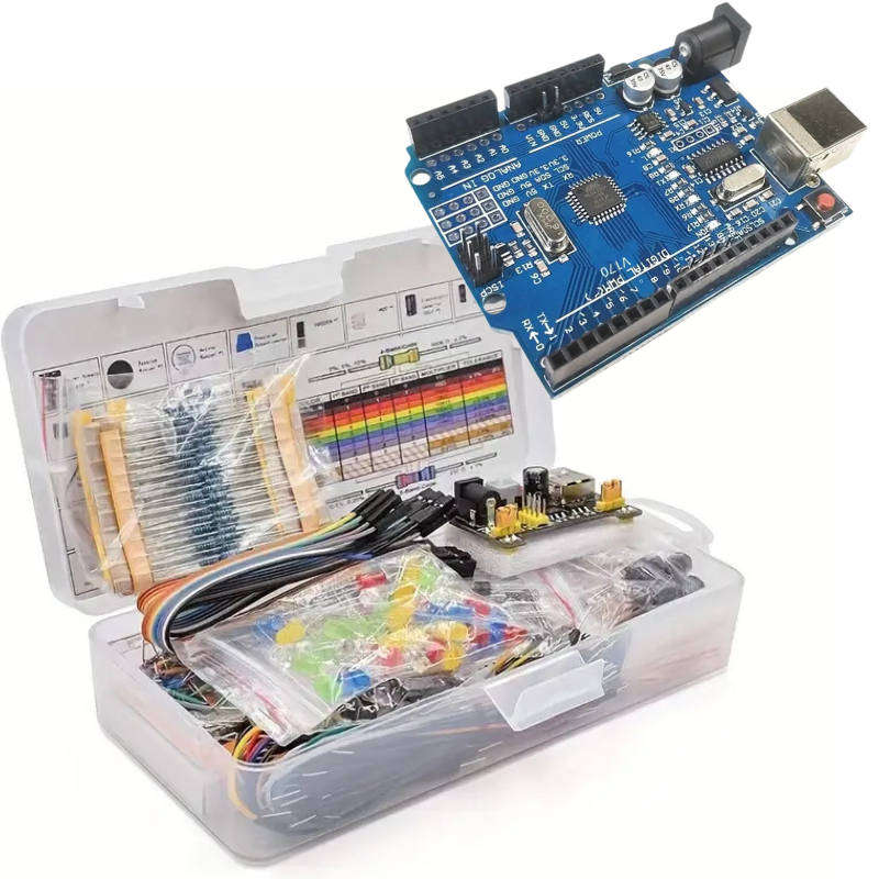 Arduino UNO R3 Compatible Board + Complete Starter Kit
