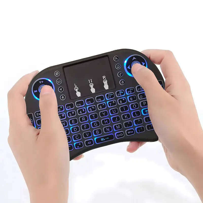 Rechargeable Mini Wireless Keyboard with Touchpad