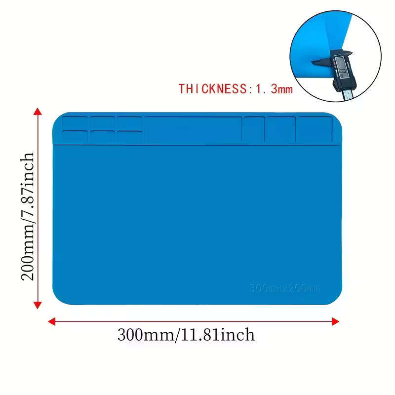 DIY Mobile Phone & Electronics Repair Kit  Silicone Mat, Adhesive & Precision Tools