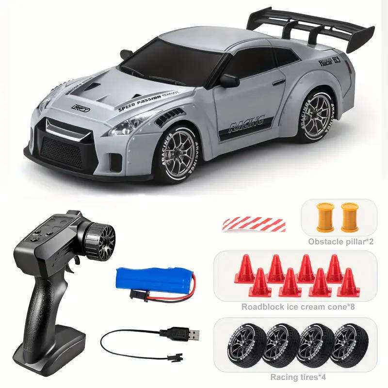 RC Drift Racer Kit  1:24 Nissan GTR